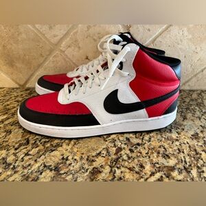 Nike Court Vision Mid Black/Red/White